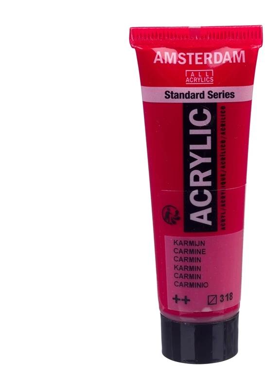 None Acrylic paint carmine 120ml
