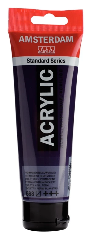 None Acrylic paint mėlynas violet 120ml