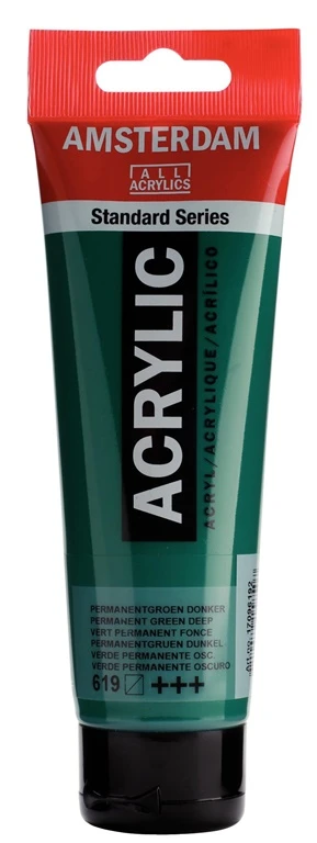 None Acrylic paint dark žalias 120ml