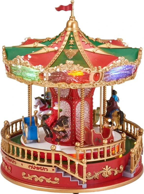 None Decoration Carousel with LED lighting. ABG102200