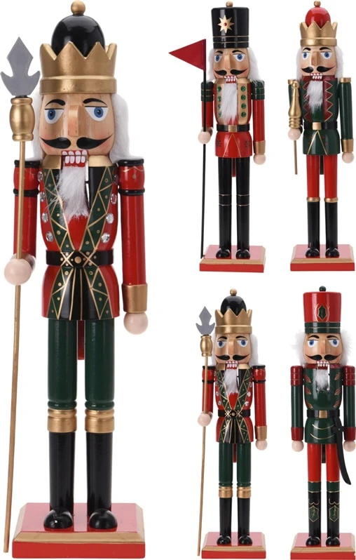 None Nežinomas Dekoracija NUTCRACKER AAE020940, 500 mm, medis