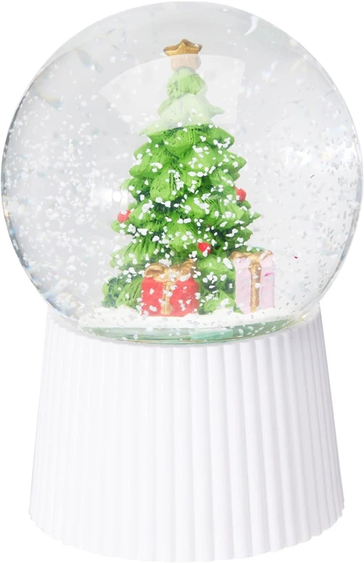 None Decoration Snow globe with LED. ABL100010. 14.7 cm. 10 cm