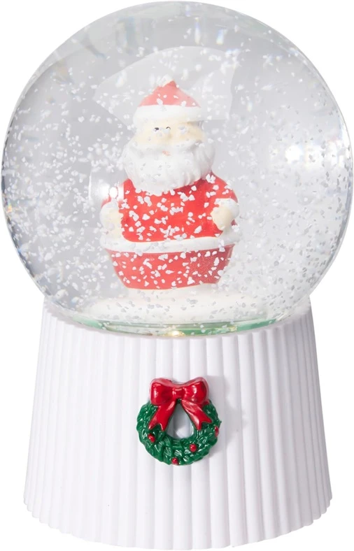 None Decoration Snow globe with LED. ABL100010. 14.7 cm. 10 cm