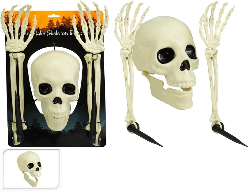 Party Deco Nežinomas DEKORACIJA SODO SKELETAS 3 DALIŲ
