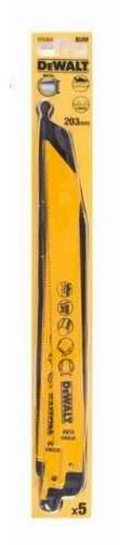 DEWALT BRZESZCZOT DO PIŁY SZABLASTEJ 203x1,8mm METAL /5szt.