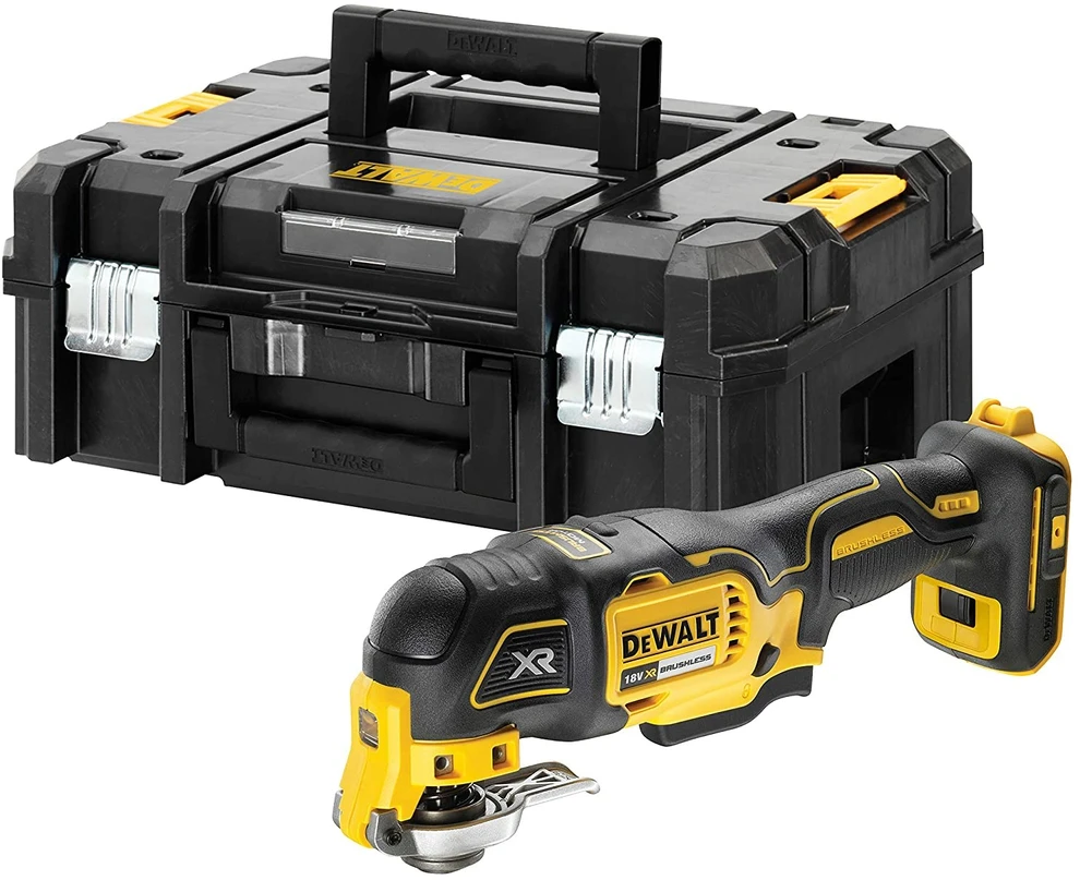 DEWALT daugiafunkcinis įrankis DCS356NT 18V, be akumuliatoriaus ir kroviklio, TSTAK lagaminas