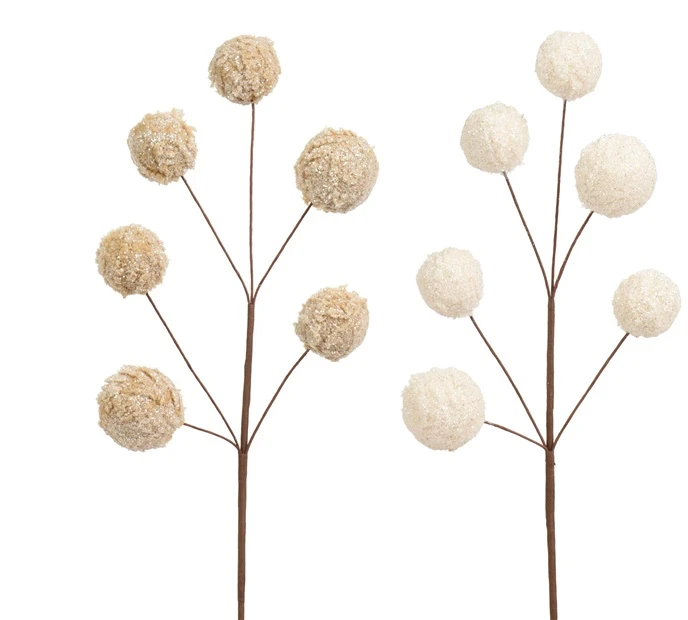 None Nežinomas Dirbtinė šakelė Decoris Fur, ruda, 51 cm