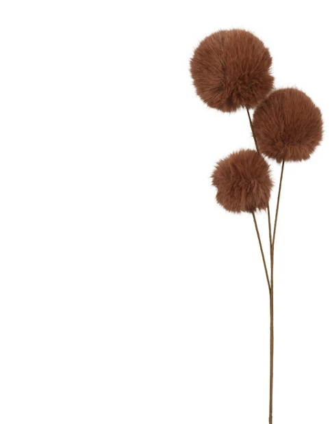 None Nežinomas Dirbtinė šakelė Decoris Fur, ruda, 70 cm