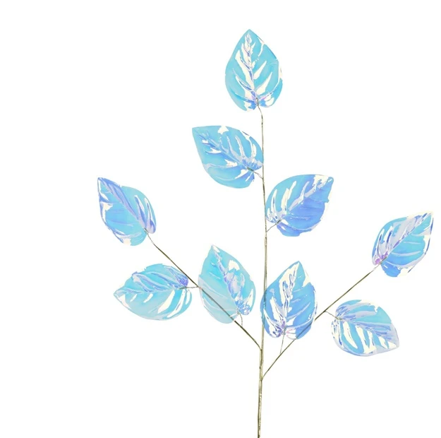 None Nežinomas Dirbtinė šakelė Decoris Holographic, žydra, 68 cm