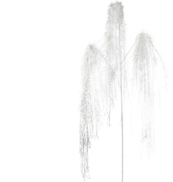 None Nežinomas Dirbtinė šakelė Decoris Snow Tinsel, balta, 70 cm