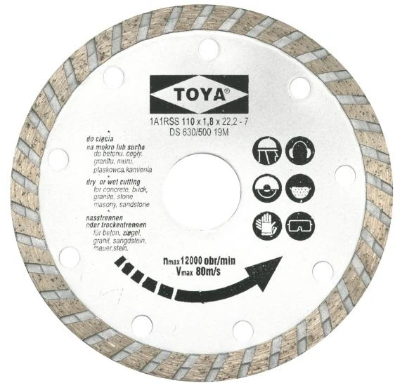 Vorel Turbo deimantinis diskas 230mm 08755