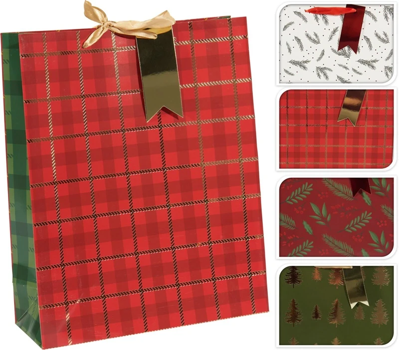 None Gift bag. 26 cm x 32 cm. various colours