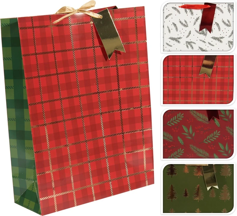 None Gift bag. 30 cm x 40 cm. various colours
