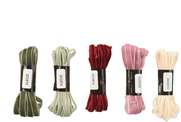 None Gift wrapping tape Decoris Velvet