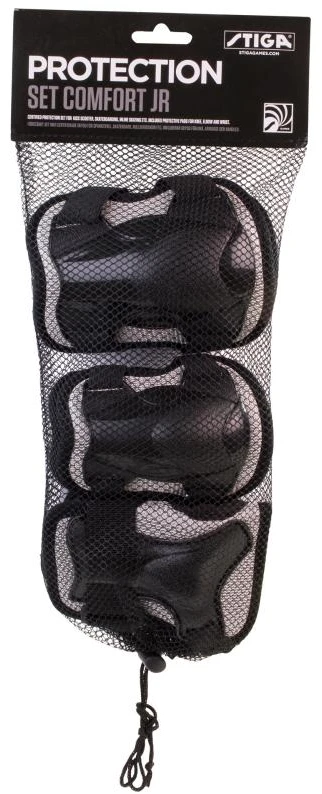 Apsaugos na łyżworolki Stiga Protection Junior juoda 82-2741-05 (M)