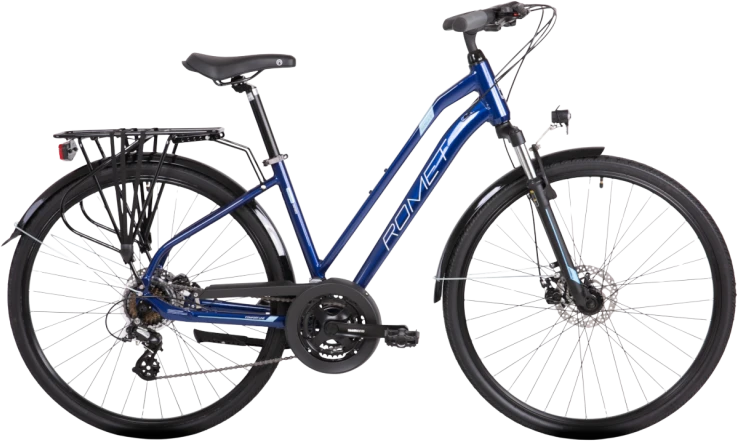 Dviratis Romet Gazela 2 2025 dark mėlynas-19" / M (Dydis: 19" / M)