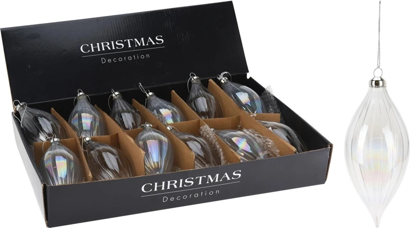 None Christmas Tree toy ABR410300. transparent. glass