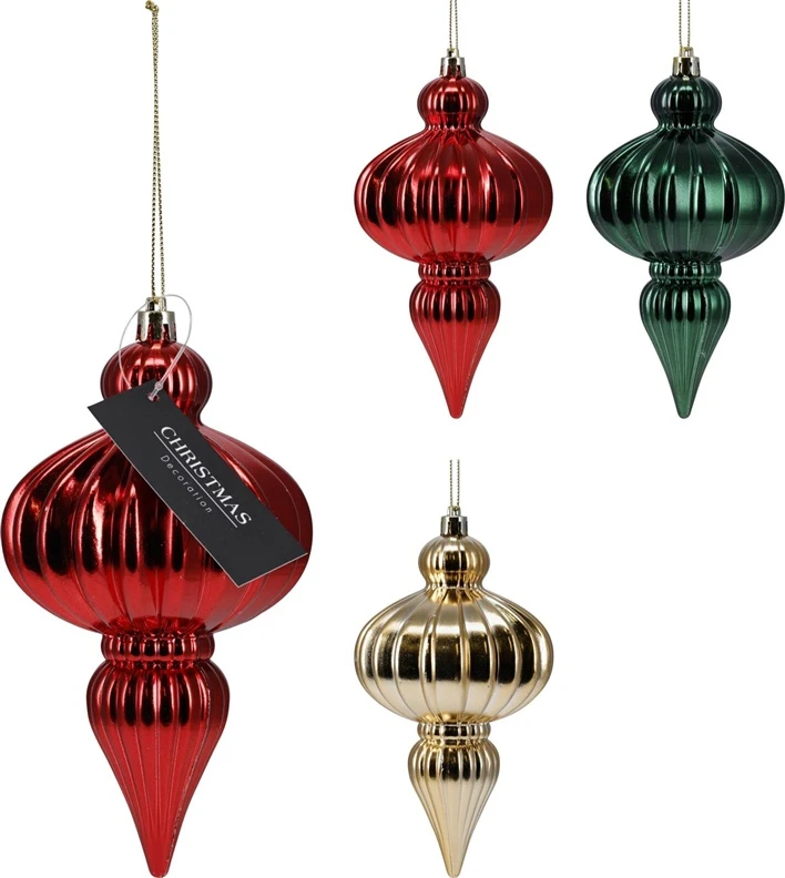 None Christmas Tree toy AKP201700. auksinis/red/žalias. 17 cm
