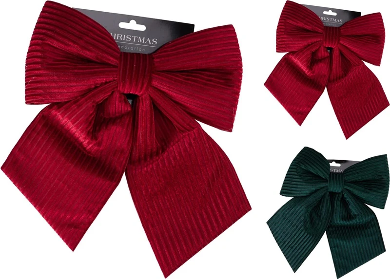 Nežinomas Christmas Tree toy Bow. red/žalias. 30 cm