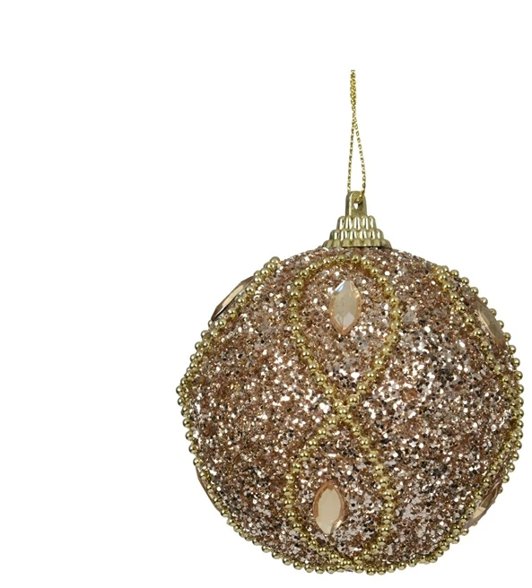 None Nežinomas Eglutės žaisliukas Decoris Beads, aukso