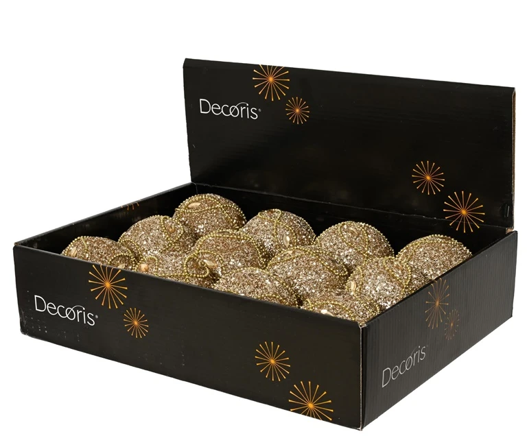 None Nežinomas Eglutės žaisliukas Decoris Beads, aukso