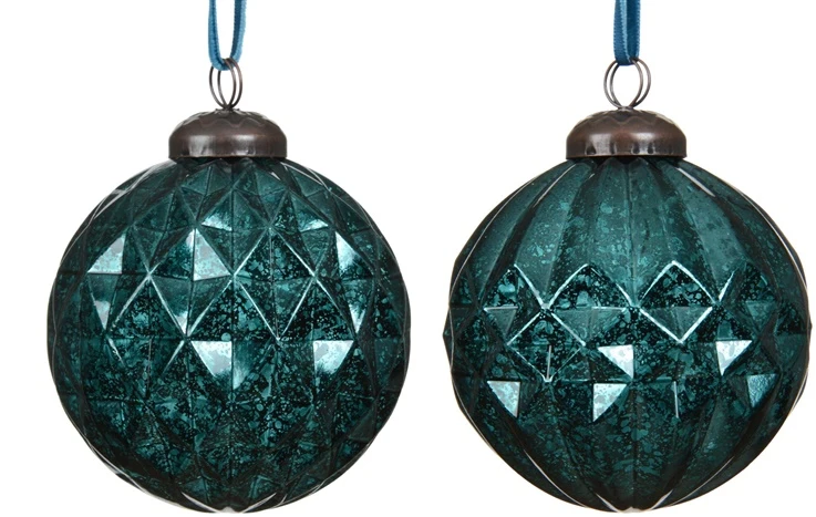 None Nežinomas Eglutės žaisliukas Decoris Emerald, žalias, polistirenas