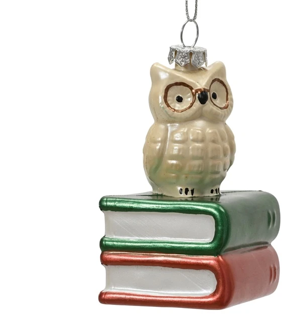 TFT Nežinomas Eglutės žaisliukas Decoris Owl, įvairių spalvų, polistirenas
