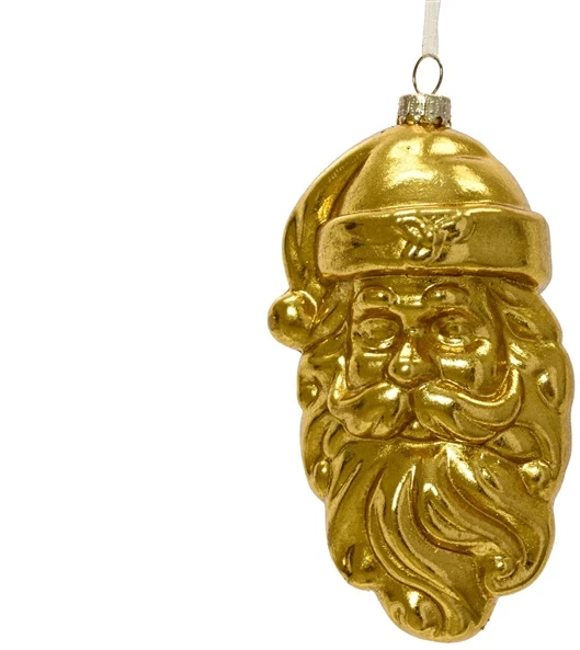 None Nežinomas Eglutės žaisliukas Decoris Santa, aukso, polistirenas