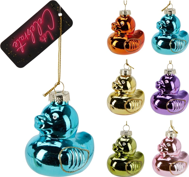 None Christmas Tree toy Duck. various colours