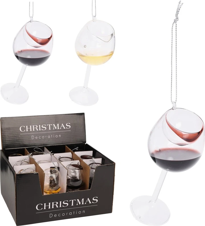 Nežinomas Christmas Tree toy Glass. various colours