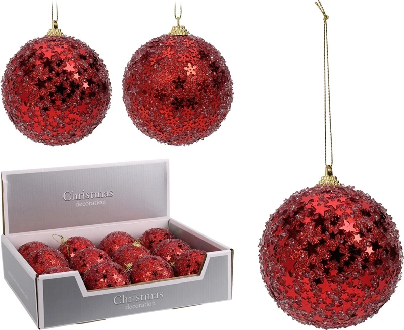 None Christmas Tree toy Glitter. red. polyethylene foam
