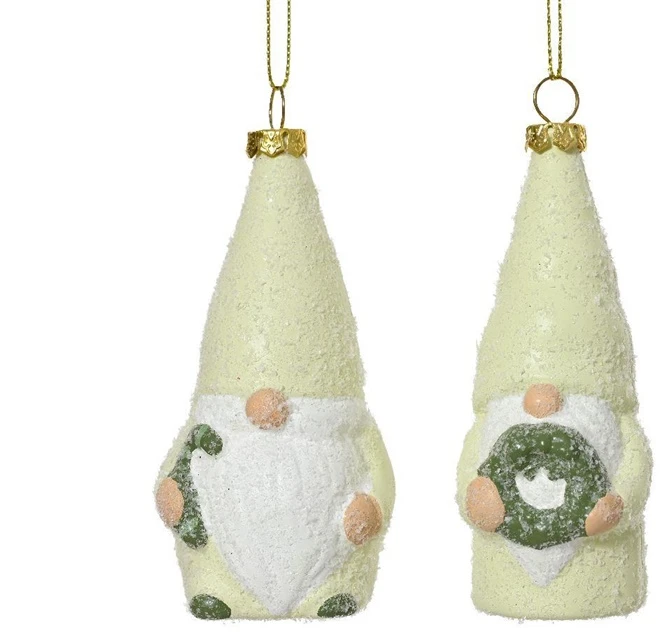 None Nežinomas Eglutės žaisliukas Gnome, 11.4 cm, plastikas