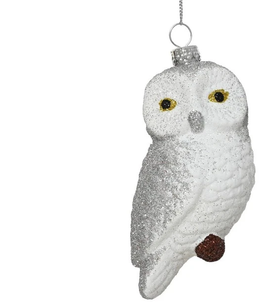 None Nežinomas Eglutės žaisliukas Owl, 10.4 cm, plastikas
