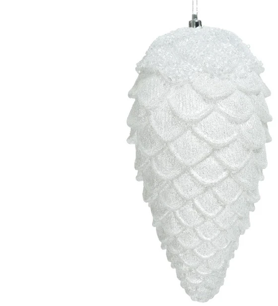 None Christmas Tree toy Pinecone. 26.5 cm. plastikas
