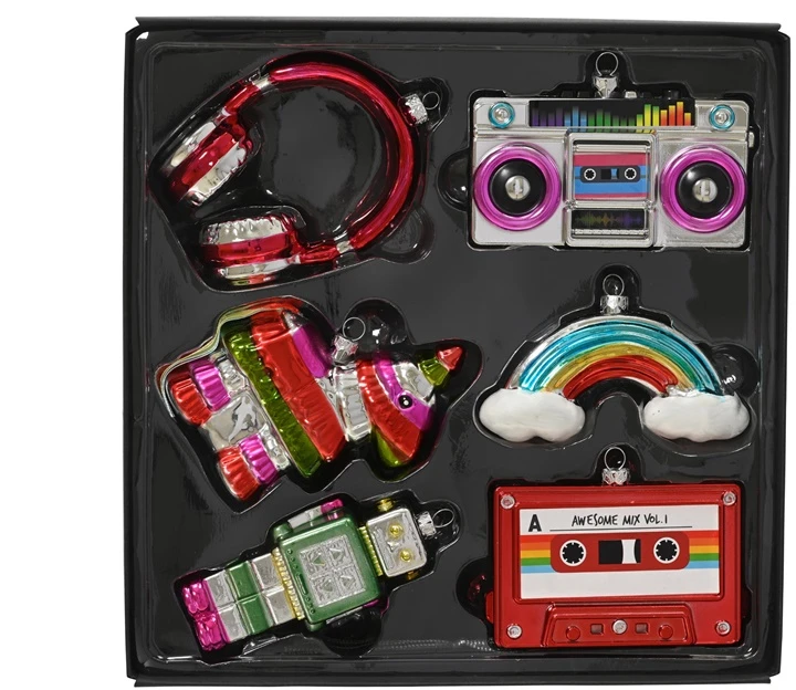 None Eglutės žaisliukų rinkinys Decoris Mixbox. 6 vnt.