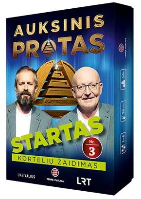 None Stalo žaidimas Auksinis protas. Startas Nr. 3