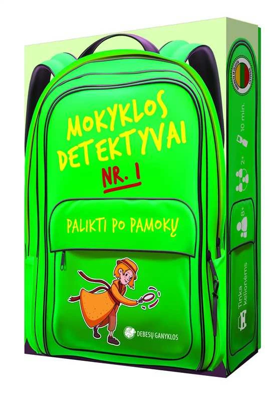 KNYGA None Nežinomas Stalo žaidimas Mokyklos Detektyvai Nr.1