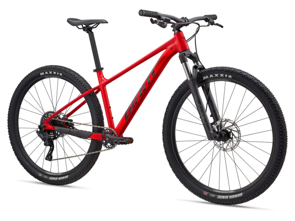 None GIANT Talon 2, 29" visiškai raudonas dviratis, M,
