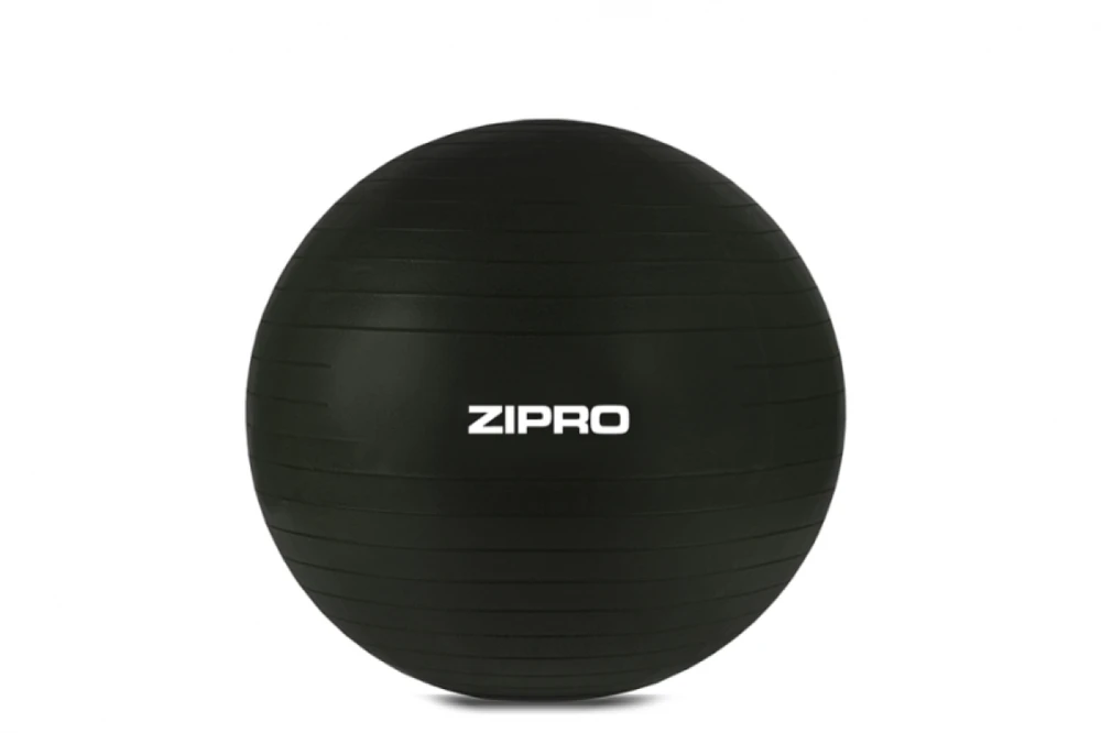 Gimnastikos kamuolys Zipro Anti-Burst 55cm, juodas