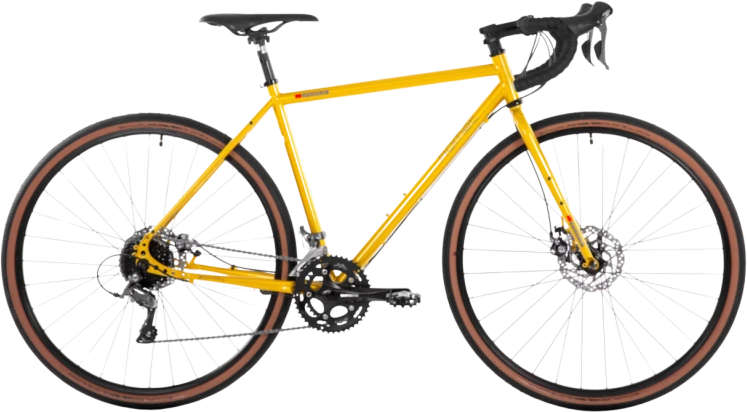 Dviratis Romet Finale 2025 yellow-52 cm / S (Dydis: 52 cm / S)