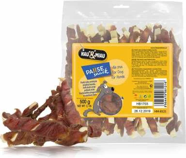 Hau&Mau Hau&amp;Miau baltos žuvies juostelės 500g