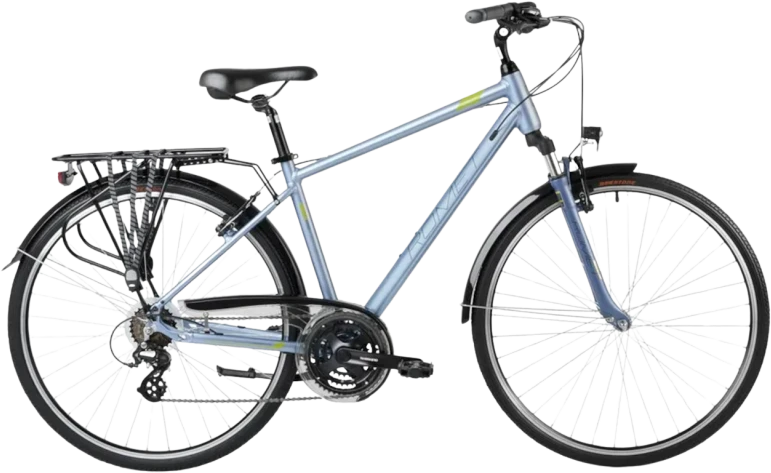 Dviratis Romet Wagant 0 2025 bright graphite-žalias-19" / M (Dydis: 19" / M)