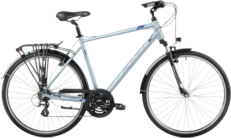Dviratis Romet Wagant 1 2025 sidabrinis-mėlynas-21" / L (Dydis: 21" / L)
