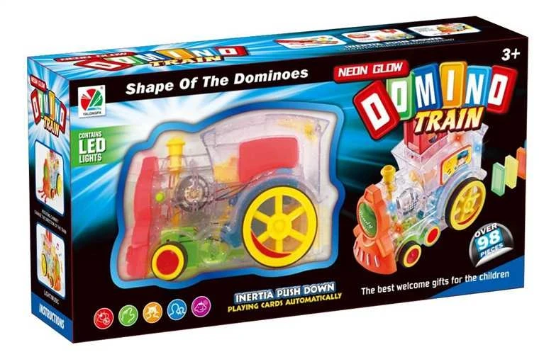None Izglītojošās rotaļlieta Domino Train