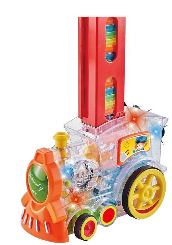 None Izglītojošās rotaļlieta Domino Train