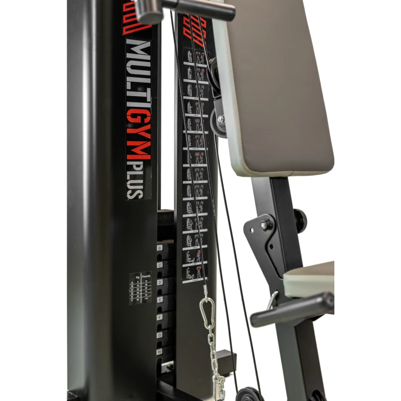 None BH FITNESS Multigym Plus Juodas