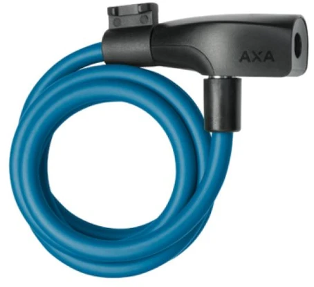 Dviračio užraktas AXA Resolute 8-120, 8x1200 mm, mėlynas