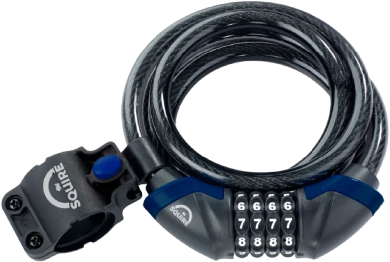 None Cable lock SQUIRE Kilda Combi 12/1800, with code
