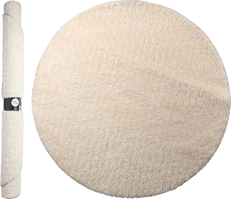 Nežinomas Carpet AAE825180. baltas. D120 cm