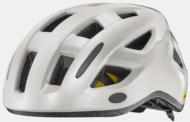 None Šalmas GIANT Relay MIPS, blizgus baltas